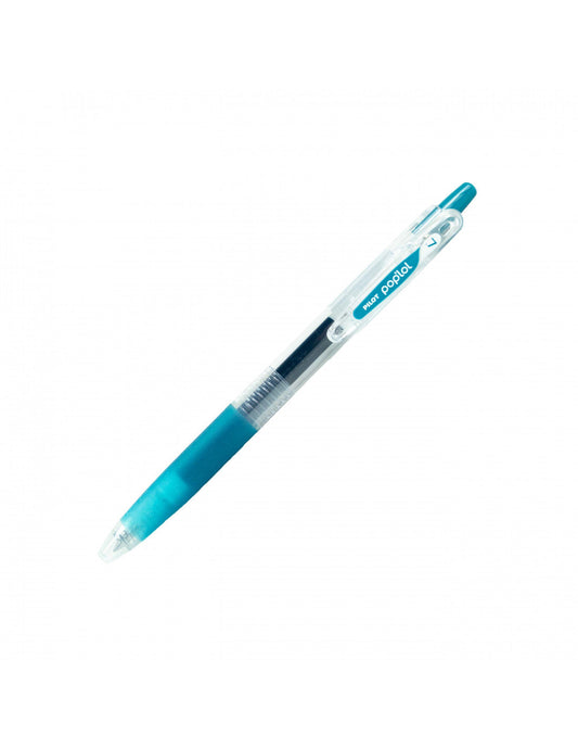 Bolígrafo retráctil Pilot Gel turquoise green