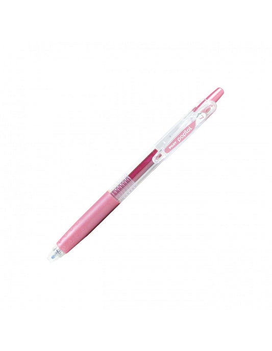 Bolígrafo retráctil Pilot Gel metallic pink