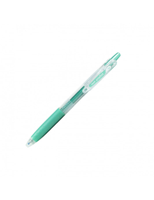 Bolígrafo retráctil Pilot Gel metallic green