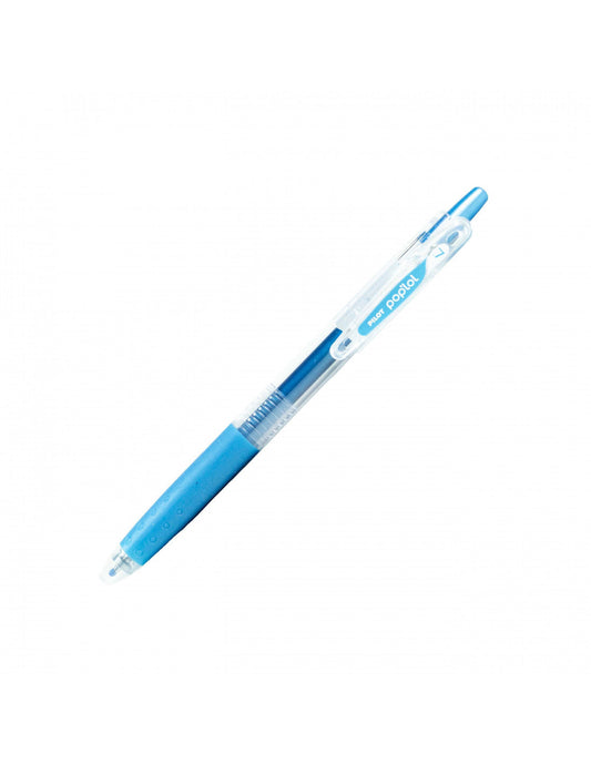 Bolígrafo retráctil Pilot Gel metallic blue