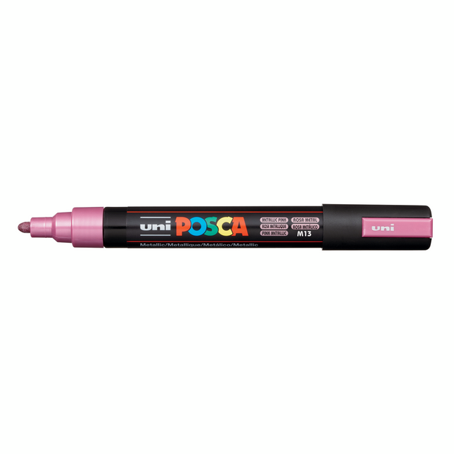 Marcador Acrílico 1.8-2.5 mm Rosa Metal | Posca