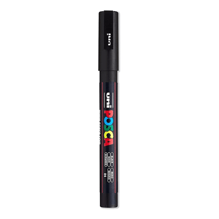 Marcador Acrílico 0.9-1.3 mm Negro | Posca