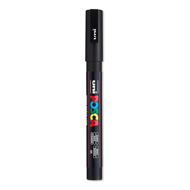 Marcador Acrílico 0.9-1.3 mm Negro | Posca