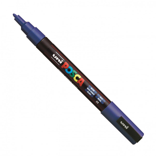 Marcador Acrilico 1.3 Mm Azul Posca