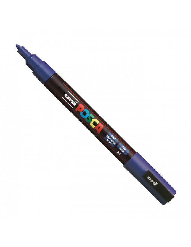 Marcador Acrilico 1.3 Mm Azul Posca
