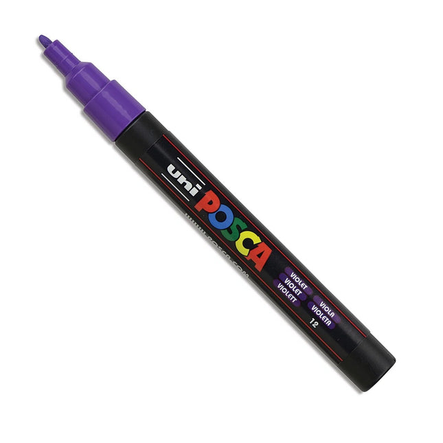 Marcador Acrilico 1.3 Mm Violeta Posca