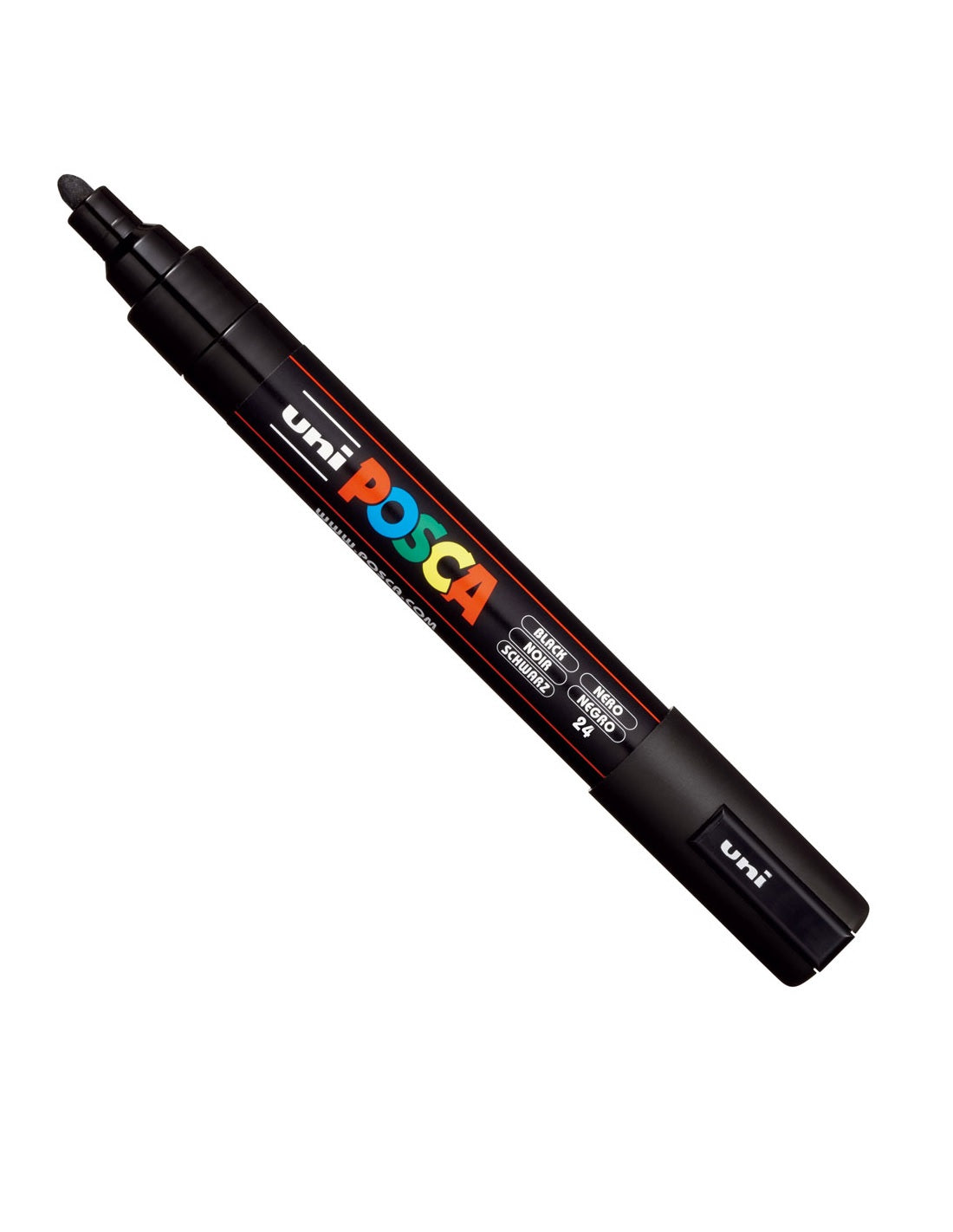 Marcador Acrilico 2.5 Mm Negro Posca