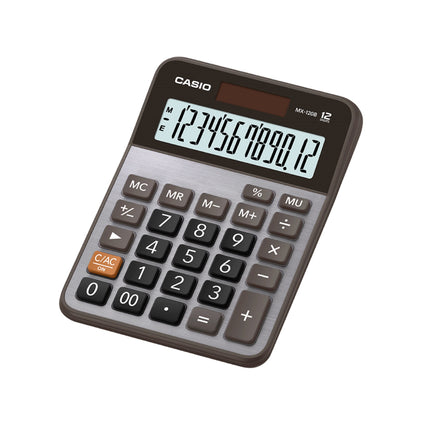 Calculadora De Mesa Gris 12 Dígitos MX-120B Casio