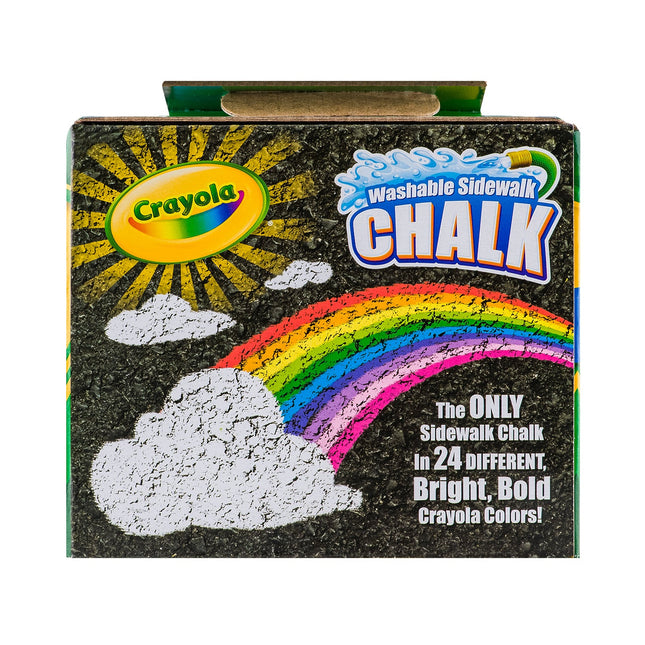 Tizas Gigantes de Colores Crayola x24 – Para Pintar al Aire Libre