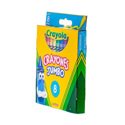 Crayones Jumbo Crayola x8 – Primeros Trazos con Confianza