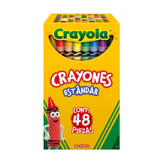 Crayones Crayola x48 – Gran Paleta para Colorear sin Límites