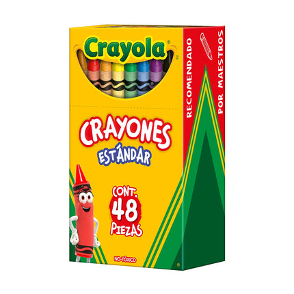 Crayones Crayola x48 – Gran Paleta para Colorear sin Límites