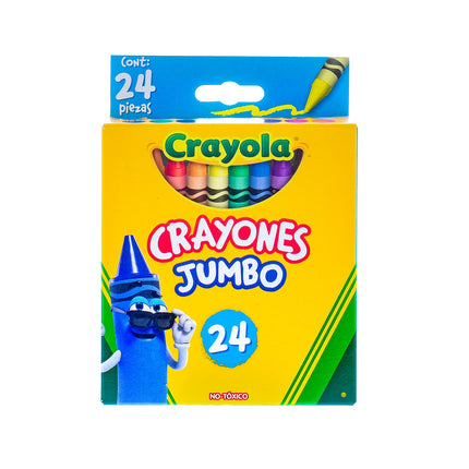 Crayones Jumbo Crayola x24 – Más Colores para Explorar