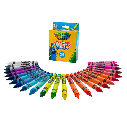Crayones Jumbo Crayola x24 – Más Colores para Explorar