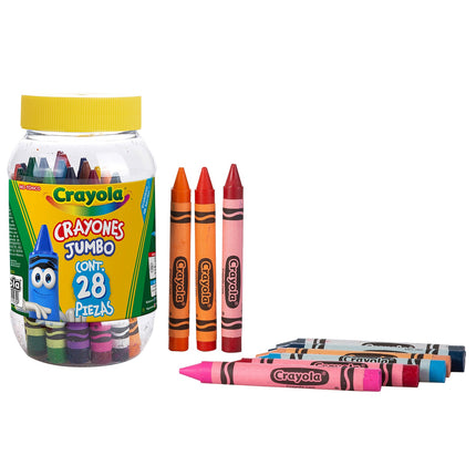Crayones Jumbo Crayola x28 – Set Amplio para Crear