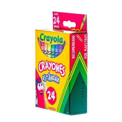 Crayones Crayola x24 – Set Completo de Colores Clásicos