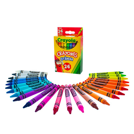 Crayones Crayola x24 – Set Completo de Colores Clásicos