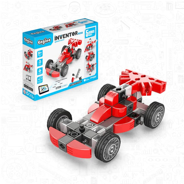 Juego De Construcción Auto De Carreras Engino