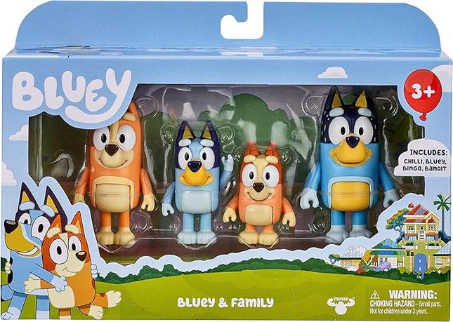 Set Figuras De Bluey x4 | Moose