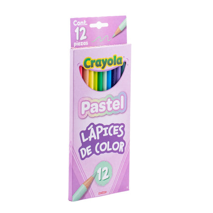 Colores Pastel Crayola x12 – Lápices de Colores Pastel