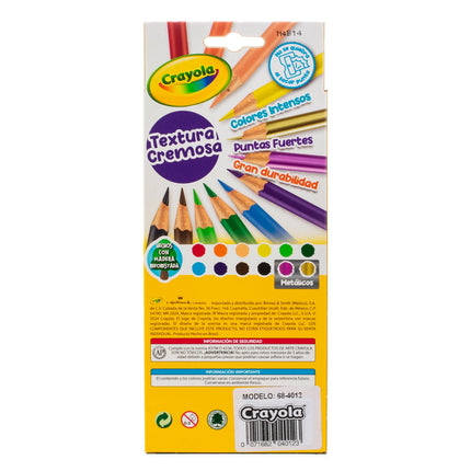 Colores Crayola x12 – Lápices de Colores Escolares