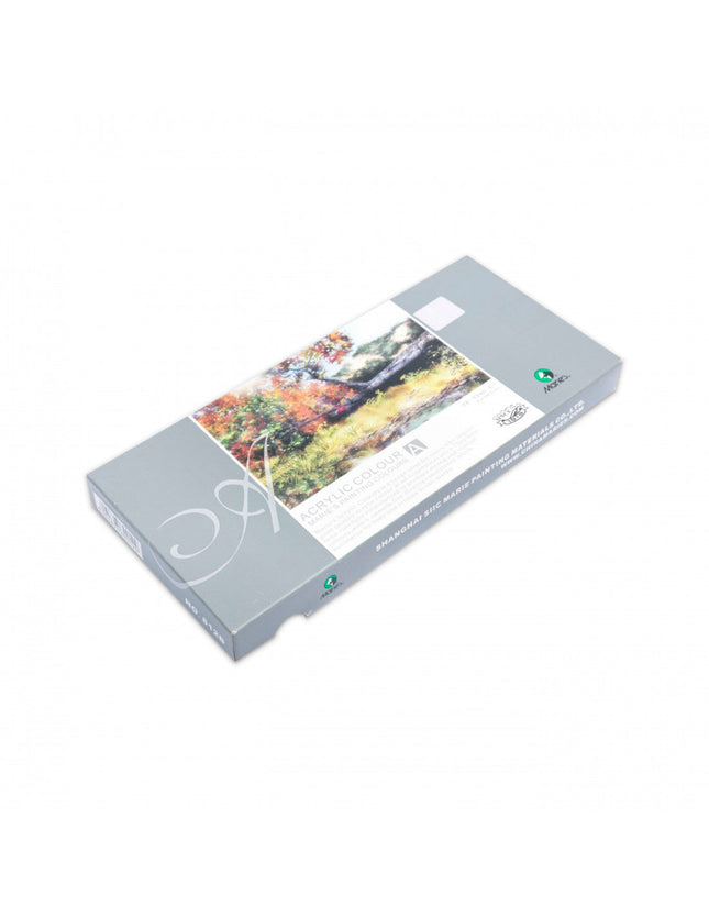 Estuche Acrílicos 12 ml x12  | Maries