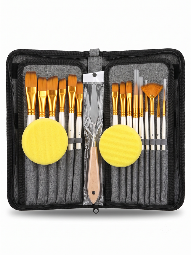 Estuche De Pinceles x17