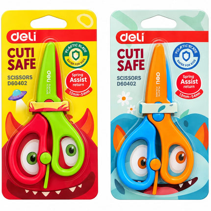 Tijeras Escolares Ayuda De Uso 13 cm Para Pequeños