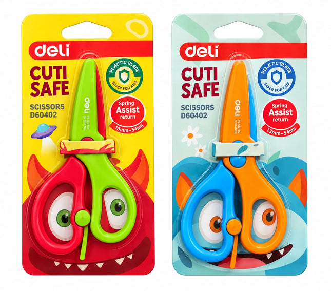 Tijeras Escolares Ayuda De Uso 13 cm Para Pequeños