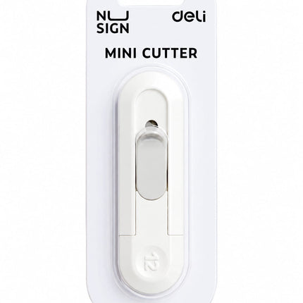 Bisturí Pequeño Retráctil Nusign Hoja Mini Blanco