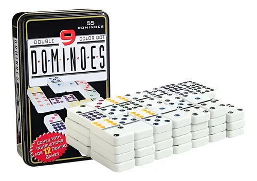 Dominó Clásico Caja Metálica