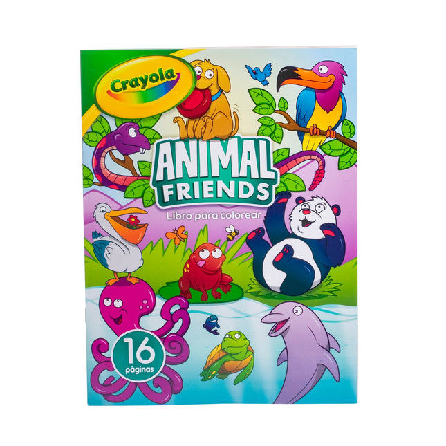 Libro para Colorear Crayola – Animal Friends