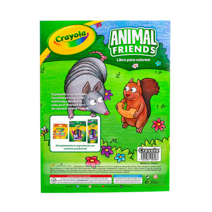 Libro para Colorear Crayola – Animal Friends