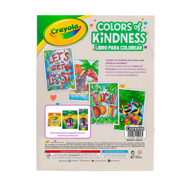 Libro para Colorear Crayola – Colors of Kindness