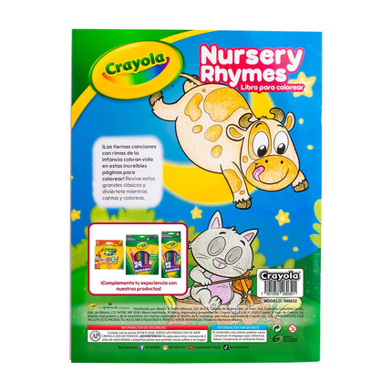 Libro para Colorear Crayola – Nursery Rhymes