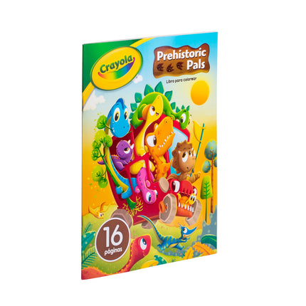 Libro para Colorear Crayola – Prehistoric Pals