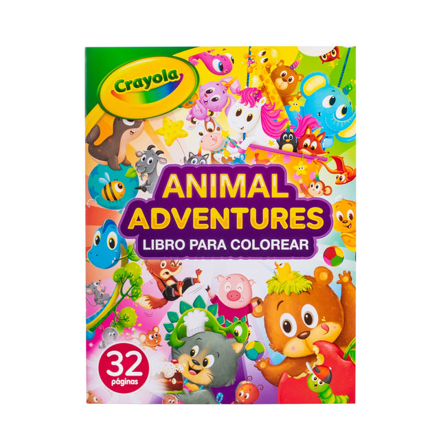 Libro para Colorear Crayola – Animal Adventures