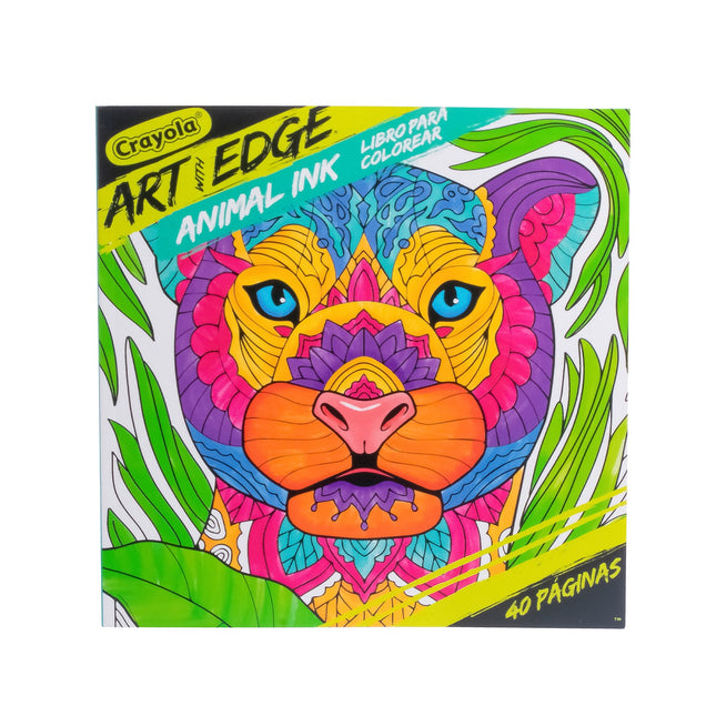 Libro para Colorear Crayola Art With Edge – Para Jóvenes y Adultos