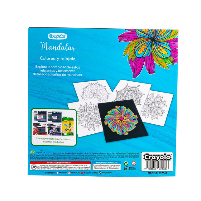 Libro para Colorear Crayola – Mandalas