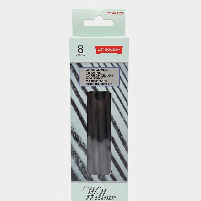 Set De Carboncillo Natural x8