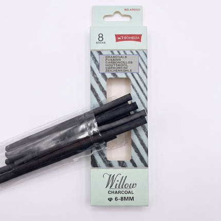 Set De Carboncillo Natural x8