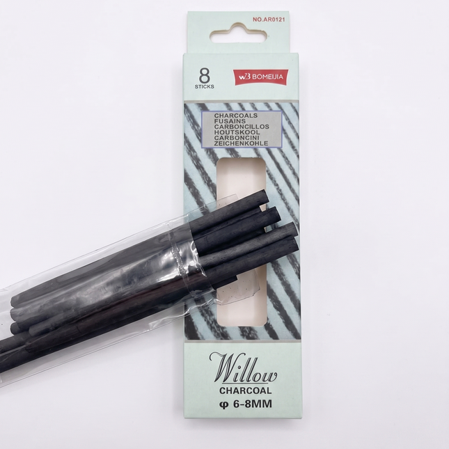 Set De Carboncillo Natural x8