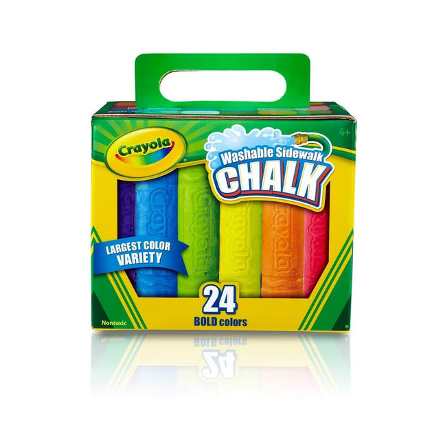 Tizas Gigantes De Colores x24