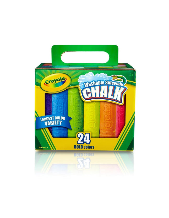 Tizas Gigantes De Colores x24