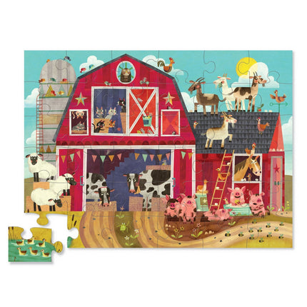Rompecabezas Infantil 36 Piezas Animales De Granja | Crocodrile Creek