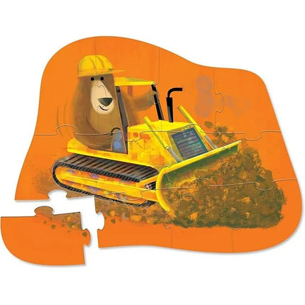 Rompecabezas Infantil 12 Piezas Oso Constructor | Crocodrile Creek