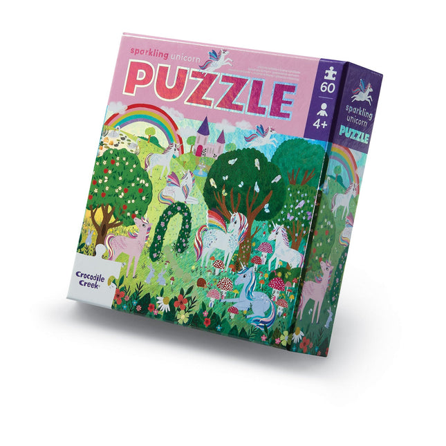Rompecabezas Holográfico 60 Piezas Unicornio | Crocodrile Creek
