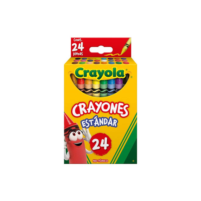Crayones Crayola x24 – Set Completo de Colores Clásicos