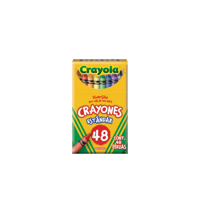 Crayones Crayola x48 – Gran Paleta para Colorear sin Límites