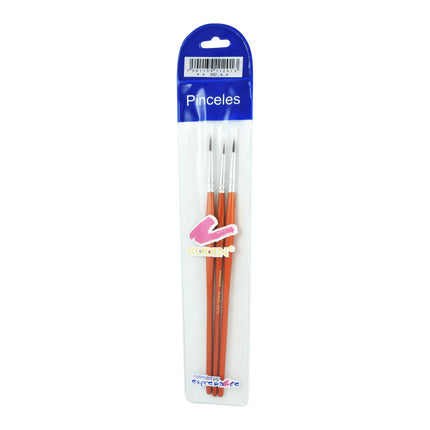 Juego de 3 Pinceles con Estuche Serie 20C | Rodart